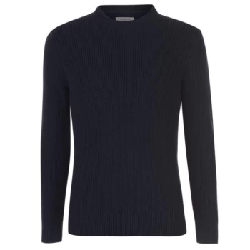 Image of Criminal Roscoe Cotton Sweater - Navy