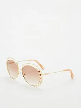 Image of Chloe Round Sunglasses