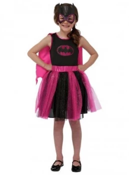 Image of DC Batgirl Childrens Fancy Dress Costume 5 6 Years