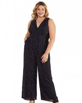 Image of Yumi Curves Multi Spot Print Cross-Over