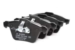 Image of Bosch Brake Pads FORD,VOLVO 0 986 494 245 1405511,1423389,1431178 Disk Pads,Brake Pad Set, disc brake 6G9N2K021CA,6G9N2K021CB,6G9N2K021CC,30736322