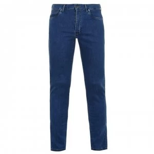 Image of Paul And Shark Crew Regular Tapered Jeans - Mid Wash 013