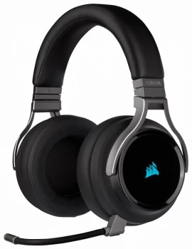 Image of Corsair Virtuoso RGB Wireless High-Fidelity Gaming Headset - Carbon