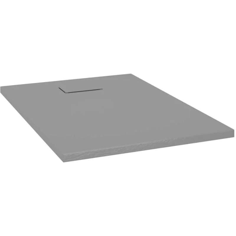 Image of VIDAXL Shower Base Tray smc Grey 100x70cm Vidaxl 8720286191477