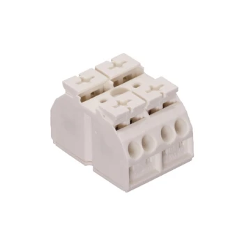 Image of WAGO 862-632 2 Pole 32A 8 Connection Chassis Mount Terminal Block ...