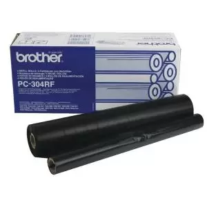 Image of Brother Black Thermal Transfer Film Ribbon Pack of 4 PC304RF BA54423