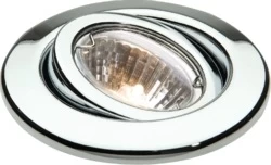 Image of KnightsBridge 50W max. L/V Gimbal Downlight - Chrome