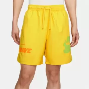 Image of Nike Sportswear Sport Essentials+ Mens Woven Shorts - Yellow