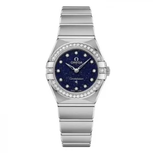 Image of Omega Constellation Diamonds Stainless Steel Bracelet Watch
