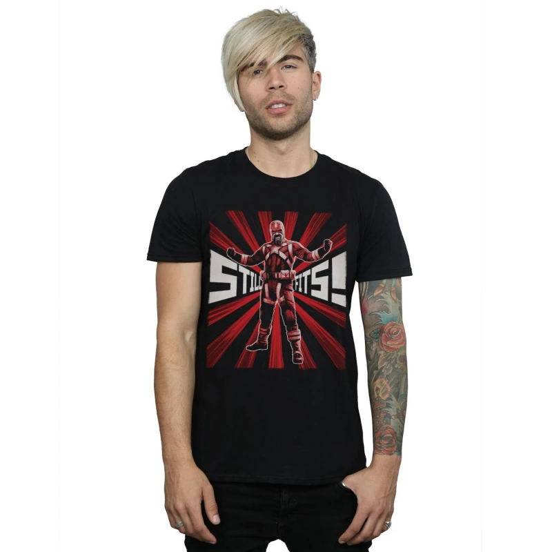 Image of Marvel Marvel Men Black Widow Movie Red Sparrow Fits T-Shirt Size: Small Black S Male 5059400795936