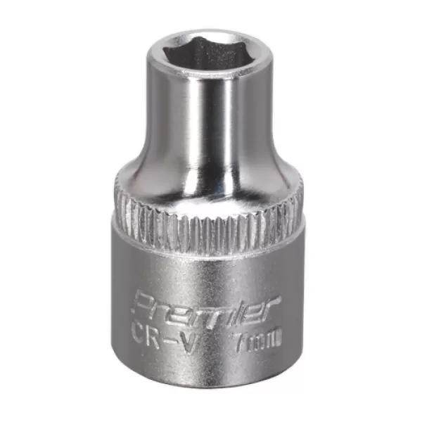 Image of Genuine SEALEY S3807 WallDrive® Socket 7mm 3/8Sq Drive