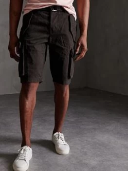 Image of Superdry Core Cargo Heavy Short, Black, Size S, Men
