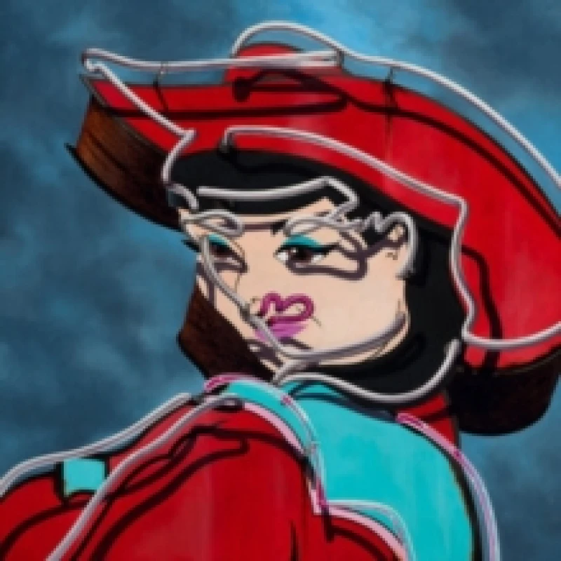 Image of Neon cowgirl Vinyl