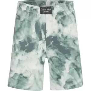 Image of Calvin Klein Jeans Tie Dye Aop Shorts - Multi