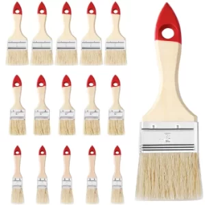 Image of Wooden Paintbrush Set 15 Pieces