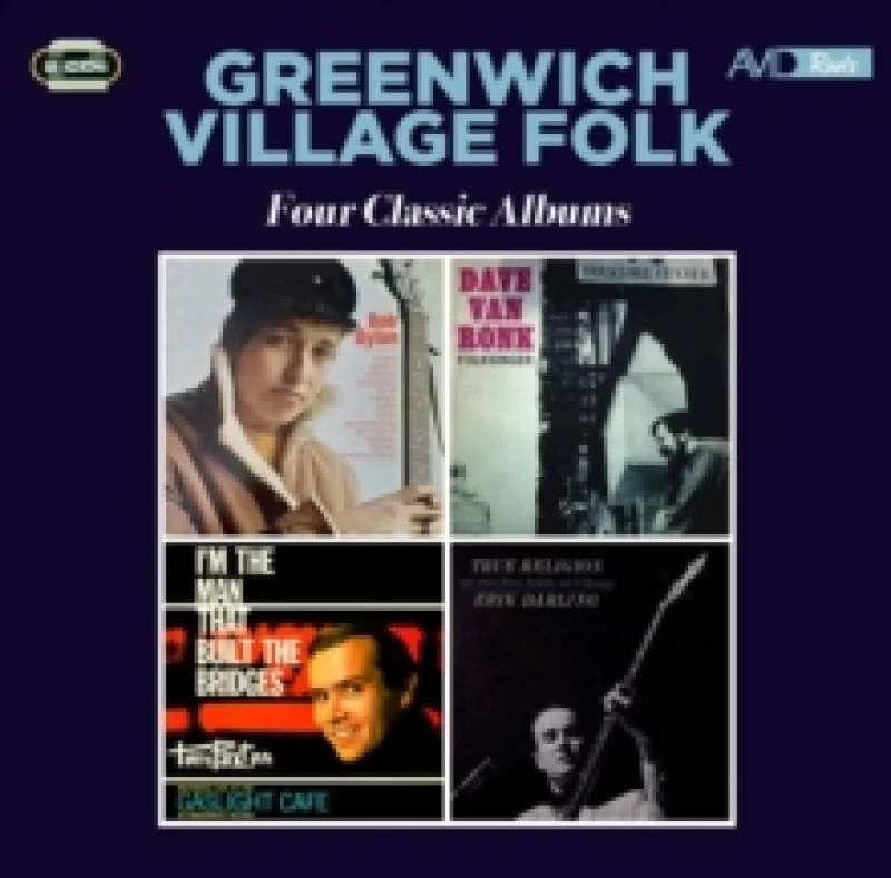 Image of Greenwich Village Folk: Four Classic Albums CD / Album