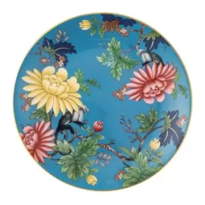 Image of Wedgwood Wonderlust Sapphire Garden Plate 20cm - Blue