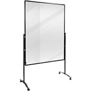 Image of Legamaster Protection Screen Premuim Plus Plexiglass, Aluminium 1500 x 1000 x 5 mm
