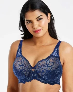 Image of Triumph Amourette Charm Dark Blue Bra