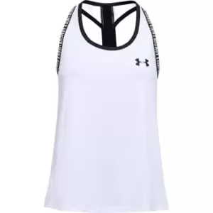 Image of Under Armour Knockout Tank Top Junior Girls - White