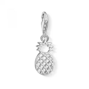 Image of Ladies Thomas Sabo Sterling Silver Charm Club Pineapple Charm