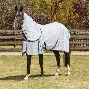 Image of Weatherbeeta Kool Coat Classic Combo II - White/Navy