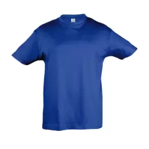 Image of SOLS Kids Regent Short Sleeve T-Shirt (8yrs) (Royal Blue)