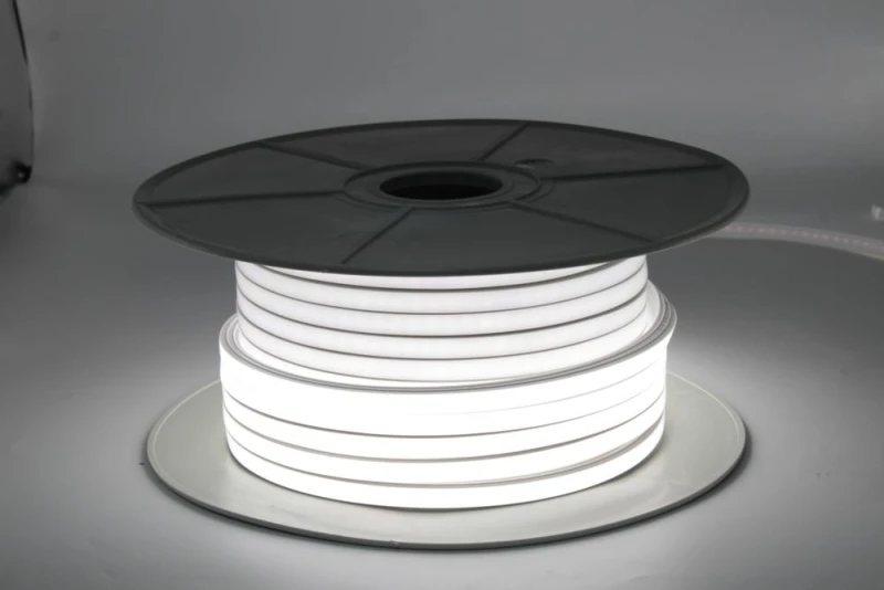 Image of ENER-J 30m 24V Silicon Neon Flex LED Strip 10x10mm Warm White 210W White Unisex