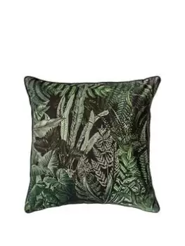 Image of Gallery Botanic Cushion - Teal