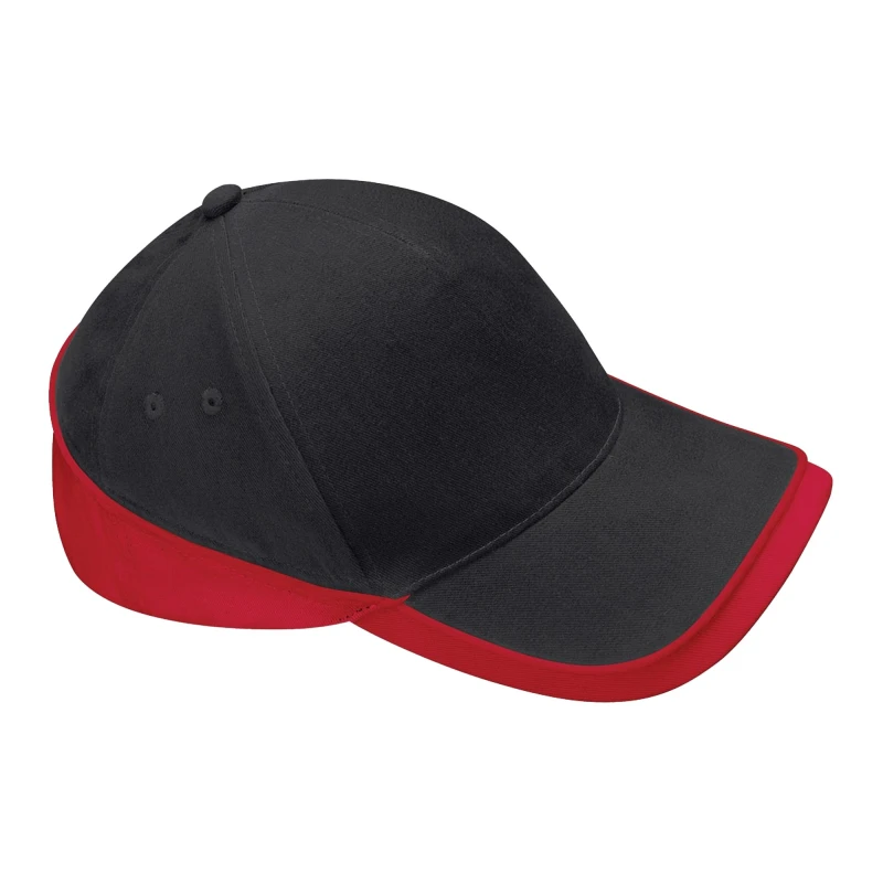 Image of Beechfield Beechfield Men Teamwear Competition Cap in Black One Size Male 5063425297535