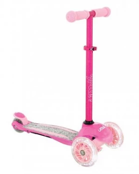 Image of uMoVe Sparkle FLEX Tilt Scooter Pink Steel, Plastic
