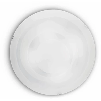 Image of Ideal Lux Dony - 3 Light Medium Ceiling Flush Light White, E27