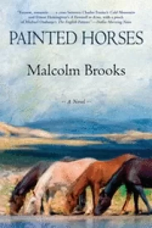 Image of painted horses