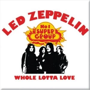 Image of Led Zeppelin - Whole Lotta Love Fridge Magnet