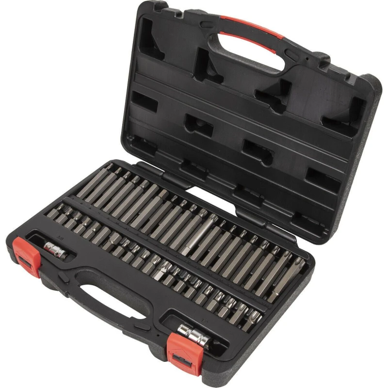 Image of Loops 42pc TRX-Star / Hex / Spline Socket Bit Set - 3/8" & 1/2" Square Drive Mechanics Multi