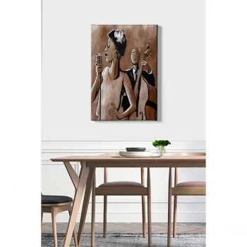 Image of Kanvas Tablo (50 x 70) - 218 Multicolor Decorative Canvas Painting