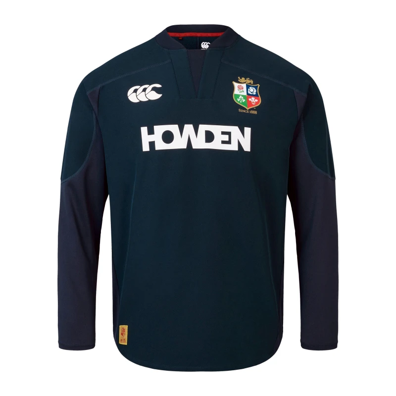 Image of Canterbury British and Irish Lions Drill Top Adults - Blue Blue S