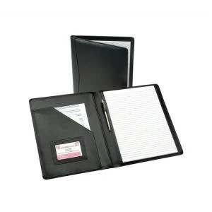 Image of Elite A4 Executive Conference Folder Genuine Leather Capacity 30mm