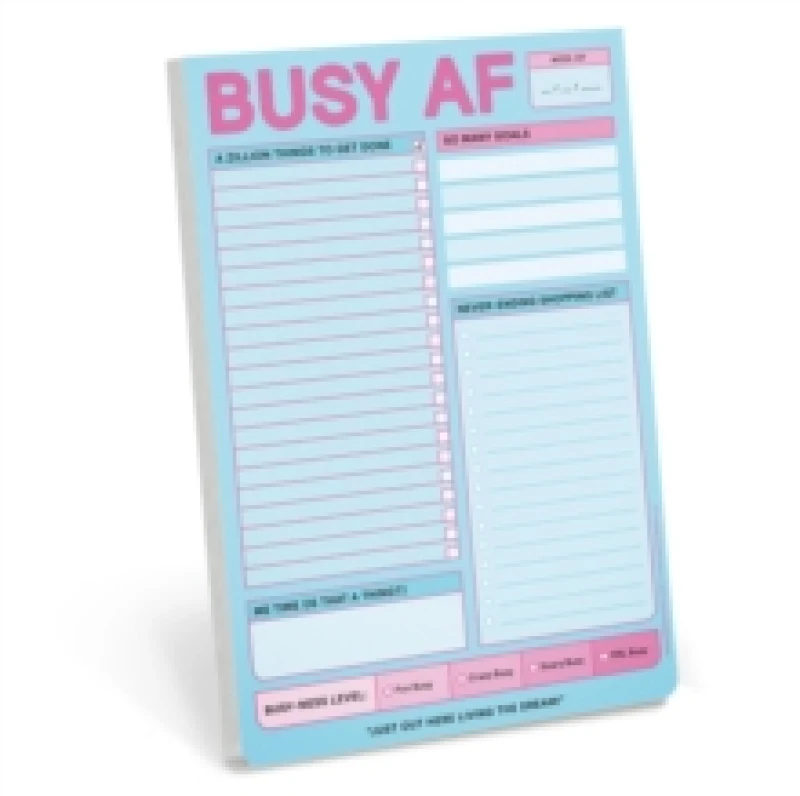 Image of Knock Knock Busy AF Pad Other printed item