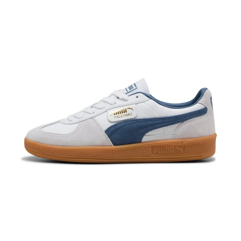 Image of Puma Leather Trainers Puma Palermo Blanc Unisex 41
