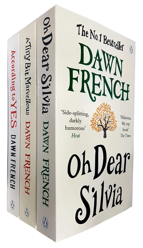 Image of 3 Book Set Dawn French According To Yes A Tiny Bit Marvellous Oh Dear Silvia Complete Collection Dawn French Books