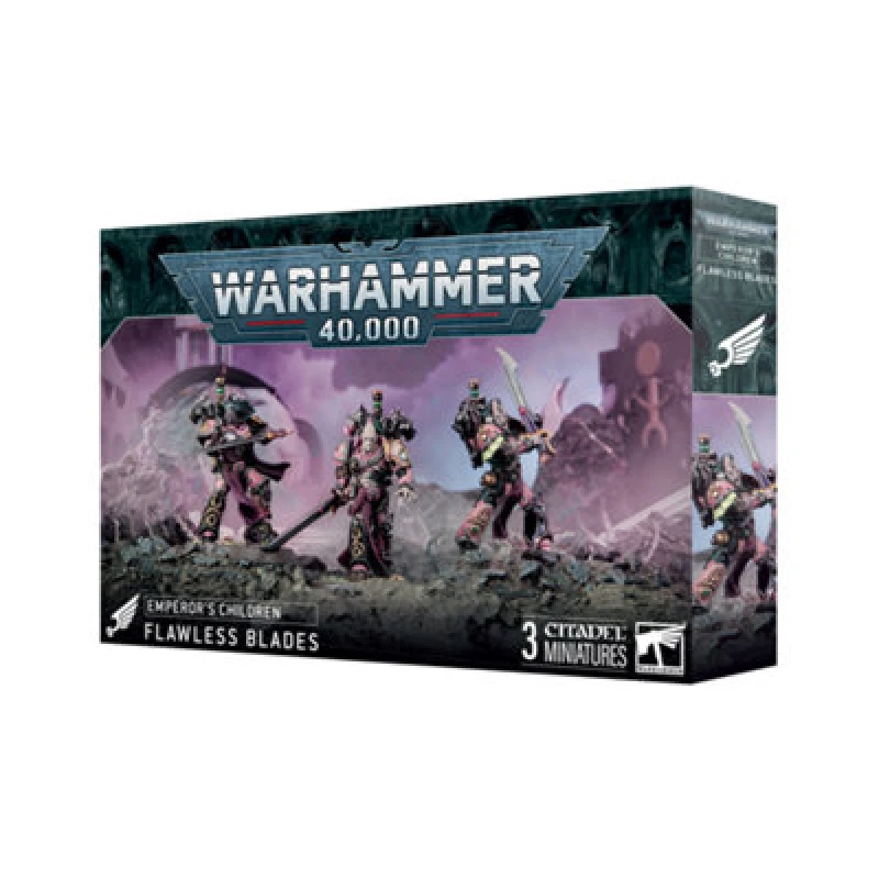 Image of Games Workshop Warhammer 40000: Emperor's Children - Flawless Blades - Brand New And Sealed