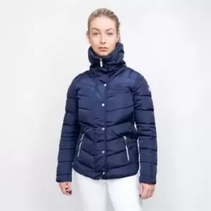 Image of Coldstream Ladies Kimmerston Quilted Coat - Blue