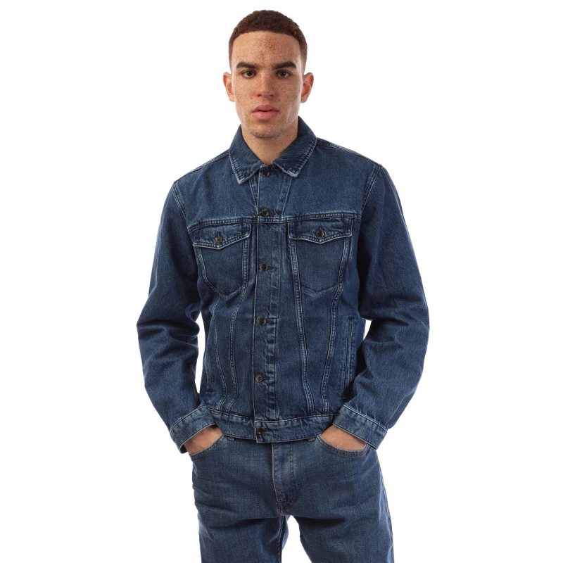 Image of Boss Mens H Livorno Jeans Medium Blue male S