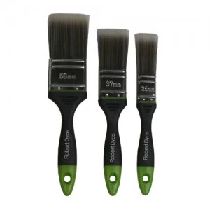 Image of Robert Dyas Softgrip 3 Piece Brush Set