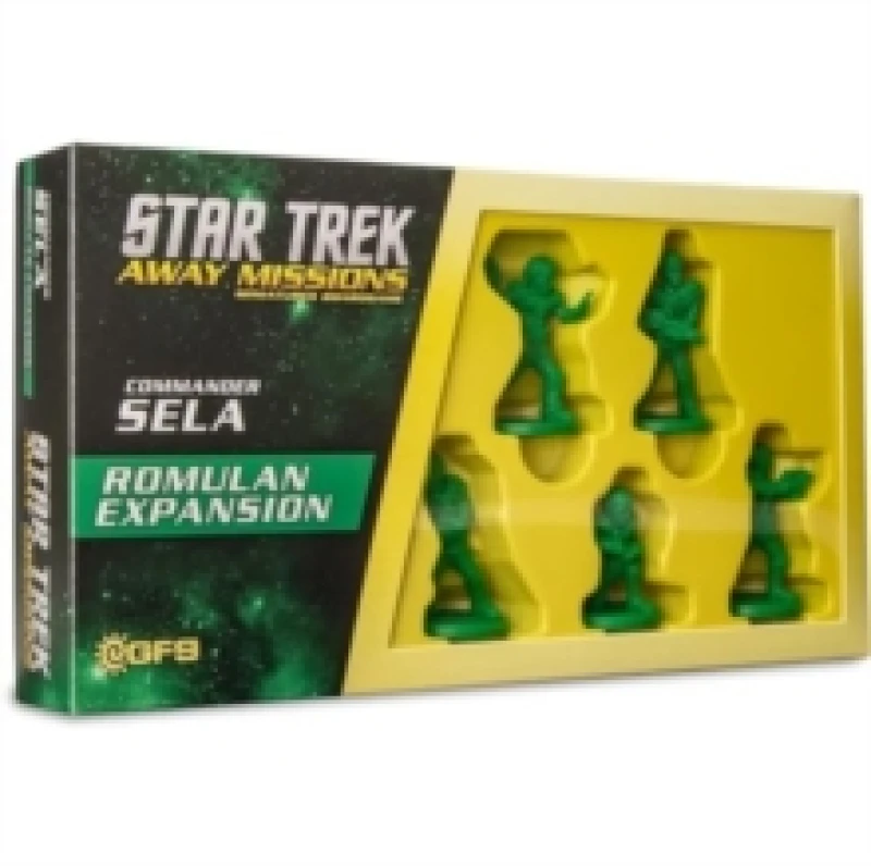 Image of Star Trek Away Teams: Tng Romulan Away Team: Sela +4 Game