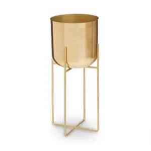 Image of 35cm Gold Plant Stand