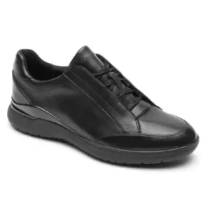 Image of Rockport Total Motion Sport Lace to Toe Black - Black
