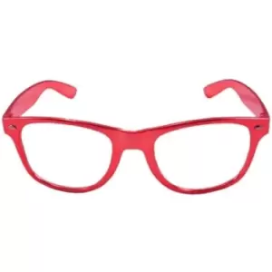 Image of Party Glasses Blues Brothers Metallic Red