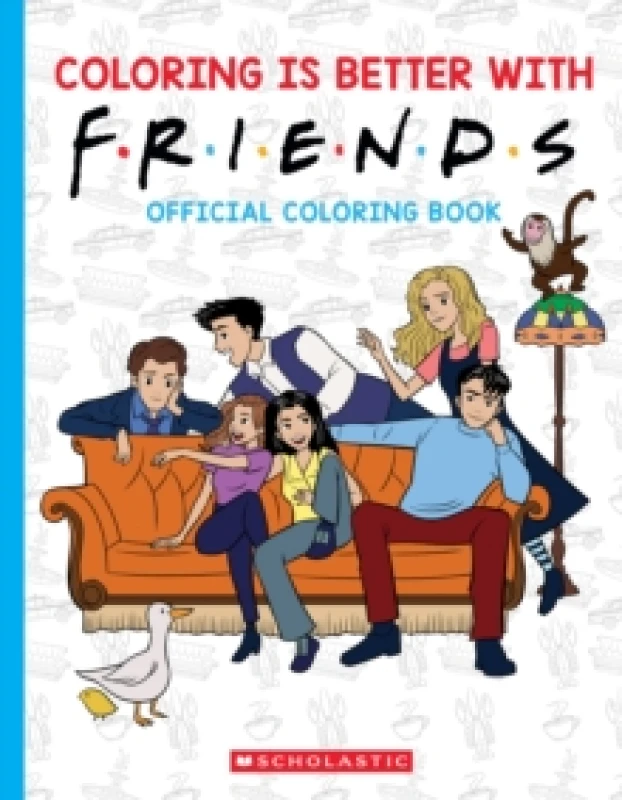 Image of Coloring is Better with Friends: Official Friends Coloring Book Paperback / softback